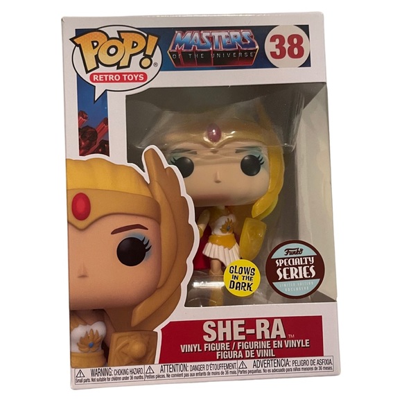 Funko Pop - masters Of the universe , glow in the dark She-Ra #38 - Picture 3 of 8